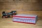 Preview: Pretty modern box covered with blue and red paper